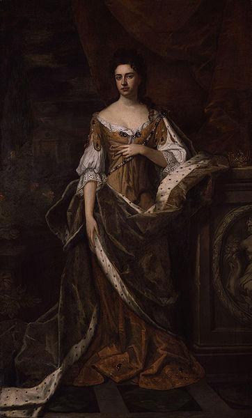 Sir Godfrey Kneller Queen Anne oil painting image